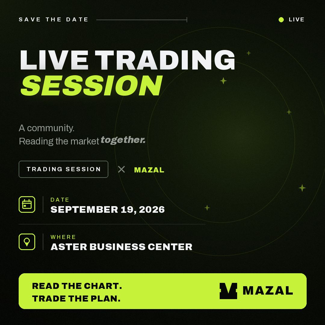 MAZAL OPEN DESK : Live Trading Session